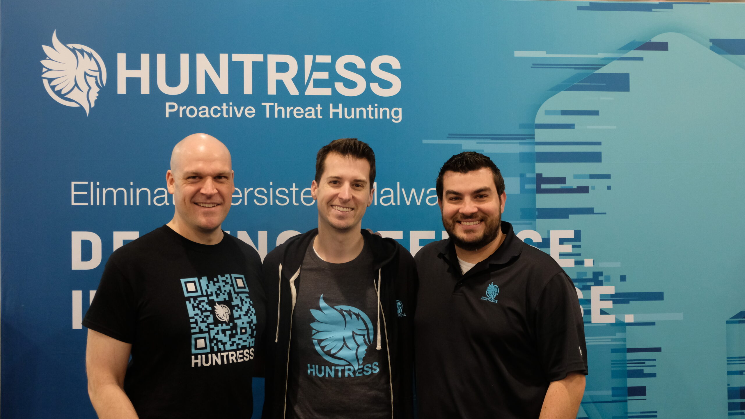 Huntress Co-founders Kyle Hanslovan Chris Bisnett John Ferrell